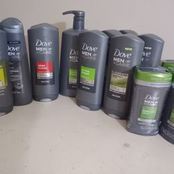 Dove MEN+CARE Shampoo, Body Wash & Deodorant Overstock *BRAND NEW 
