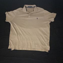 Light Brown Polo 2XL