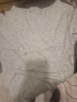 Girls blouse new grey