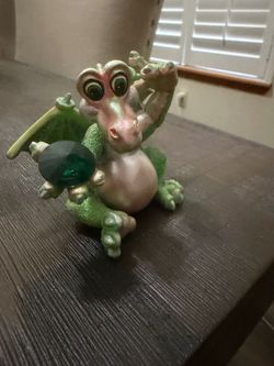 🐉 Wood Dragons “Lucky” Limited Edition Dragon Figurine