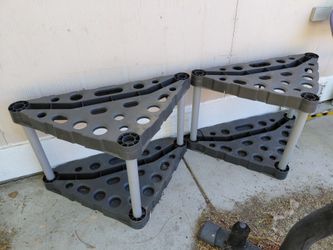 Corner Storage Rack (Qty 2)