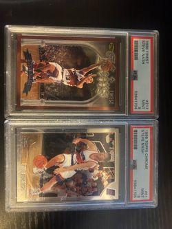 Graded PSA Cards  Hulk Hogan and Steve Nash