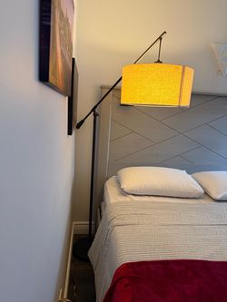 Nice tall black lamp
