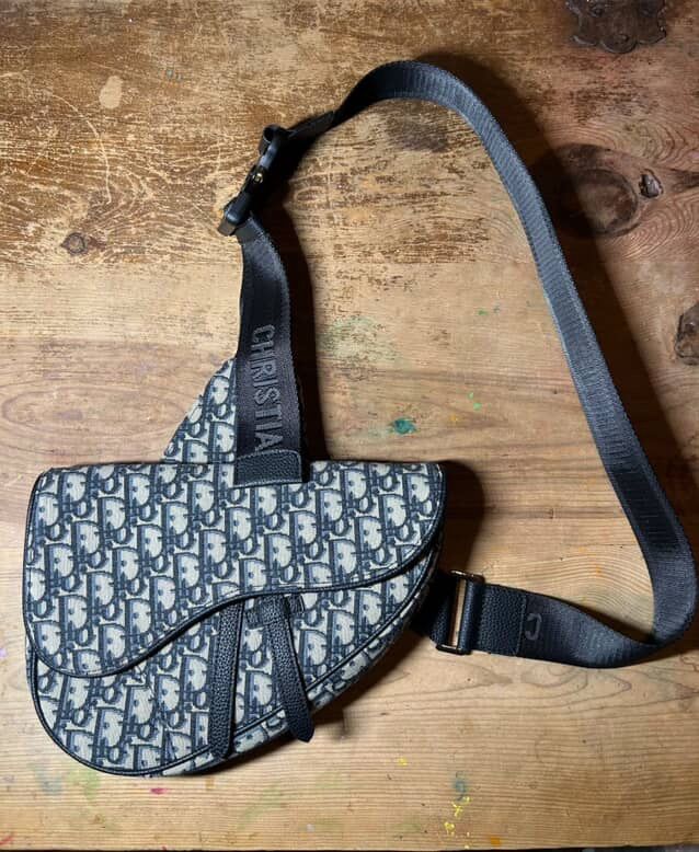 Dior Saddle Bag With Strap