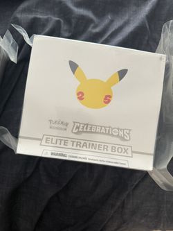 Pokémon Celebrations ETB Sealed With Promo Card 