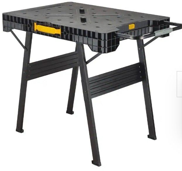 DEWALT
33 in. H Plastic Folding Portable Sawhorse Workbench