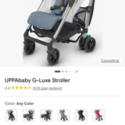 Uppababy x like stroller