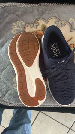 Kizik Hands-Free Sneakers Navy Blue
