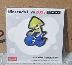 Nintendo live 2023 Seattle Splatoon Pin