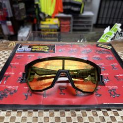 BOMBER Jager-Bomb Matte Black W/ Yellow Lens Safety Glasses