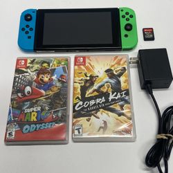 Nintendo Switch For Sale $180 OBO.  Or Trade For Old Video Games. Tested. Works.  ***NO DOCK*** 