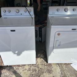 Maytag Washer And Dryer FULLY FUNCTIONAL GREAT BUY !!!!! First Come First Serve