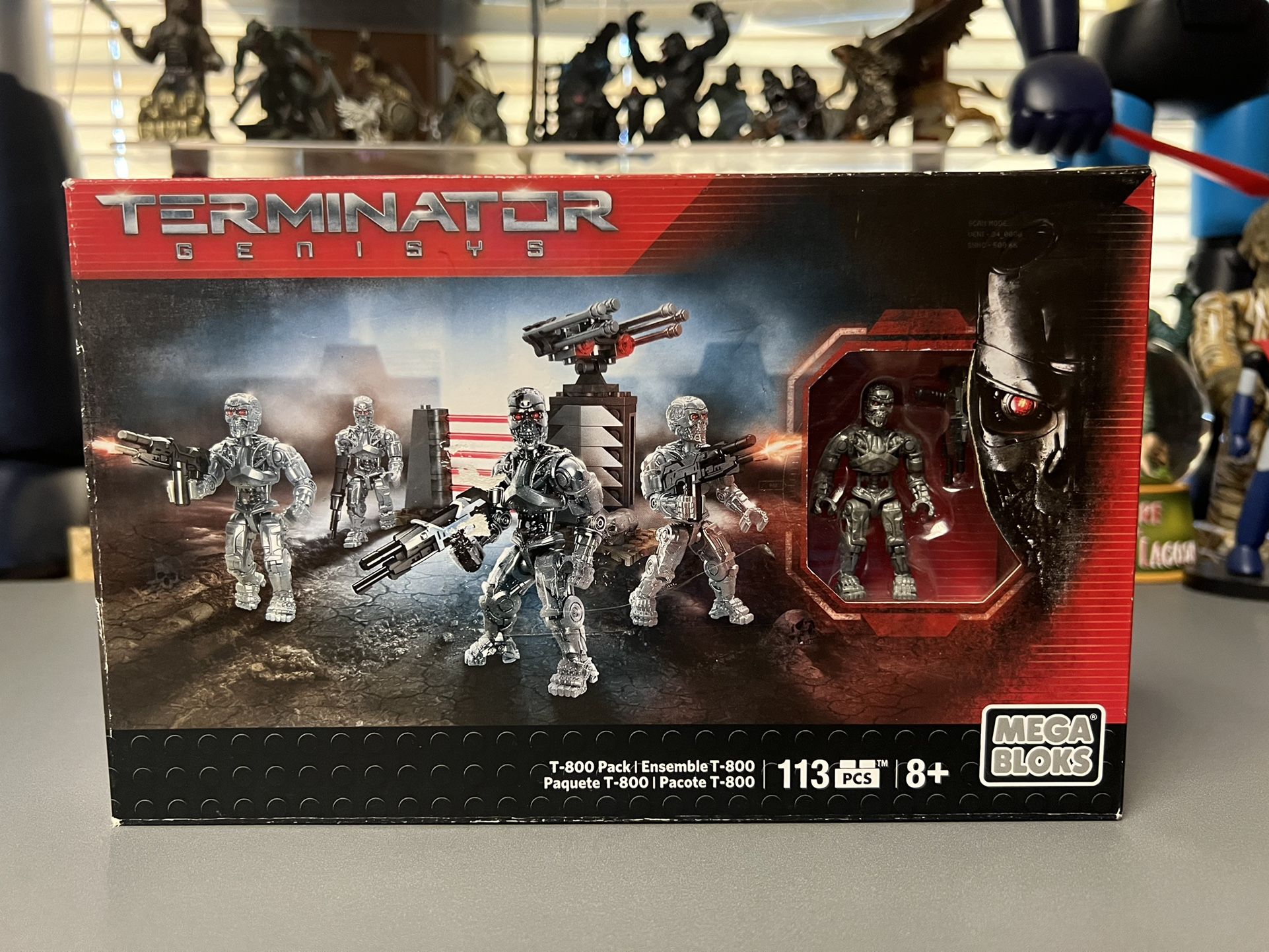 Mega Bloks Terminator Genisys T-800 Pack Set