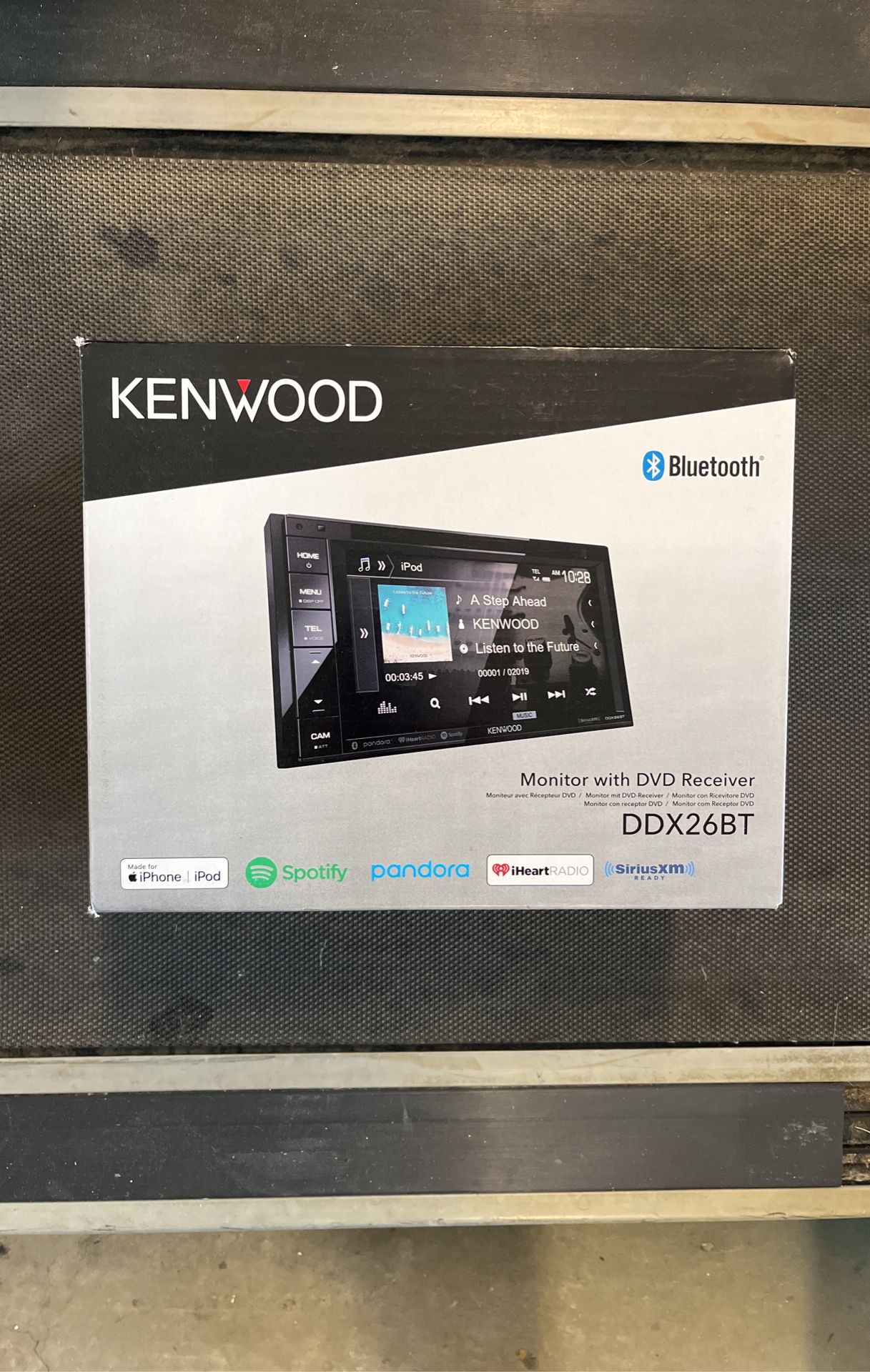 Kenwood DDX26BT Double Din Monitor With Receiver DVD 6.2 Inch TouchScreen Plays USB’s Hands Free Calling High Quality Radio