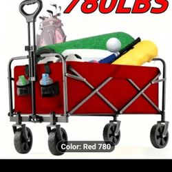 Heavy duty folding cart