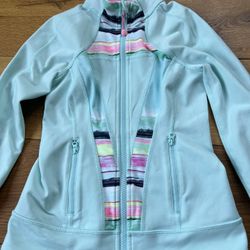 Lululemon Ivivva Girls Zip-Up Jacket Size 10