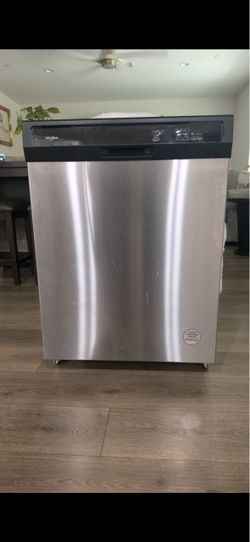 Whirlpool Stainless Steel Dishwasher - Like New!