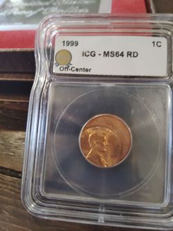 1999 Lincoln cent icg ms 64