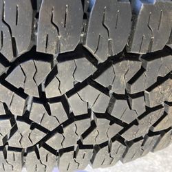 Set of 4 Goodyear Snow Tires with Rims LT245/70R17