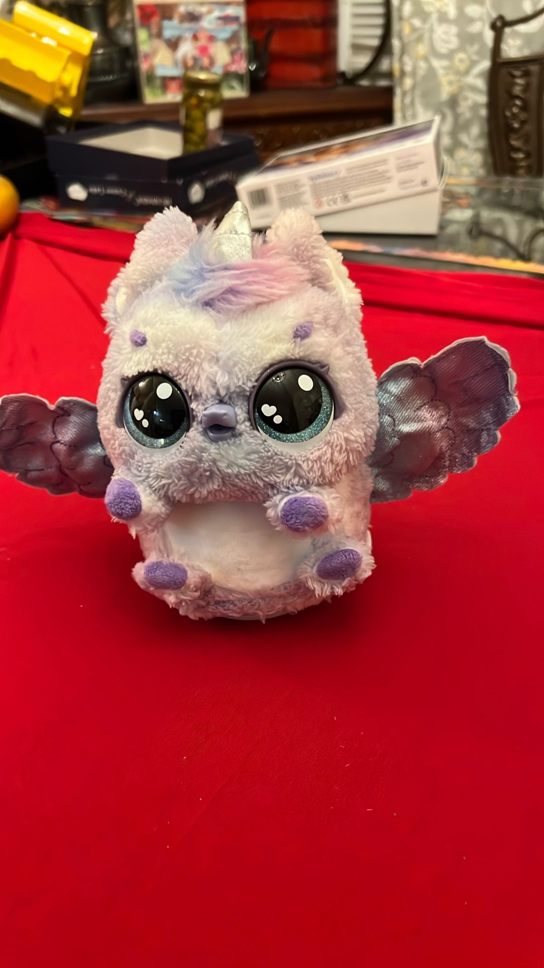 Hatchimals Alive Hatch Puffycorn Interactive Toy