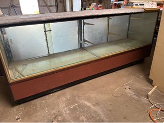 Large Glass Display Case Showcase Cabinet