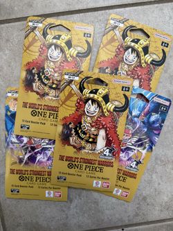 OnePiece 17 sleeved boosters