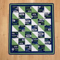 Seahawk Quilt, 50”x57”
