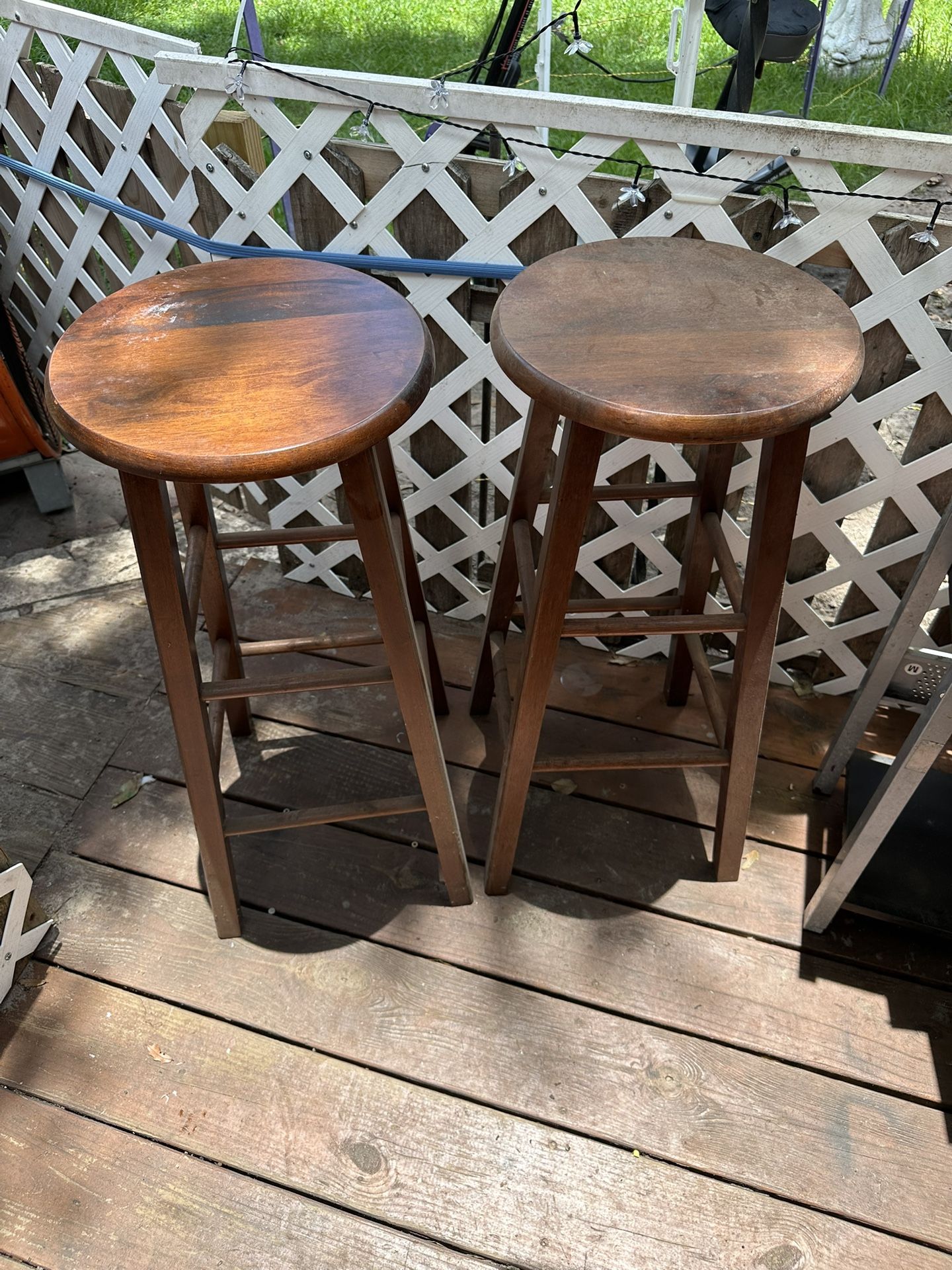 Two Bar Stools