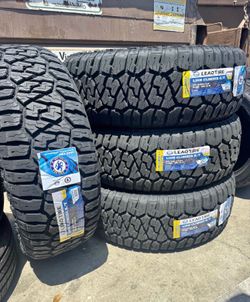 275/65/18 Lion Climber RT 4 New Tires Installed And Balanced
