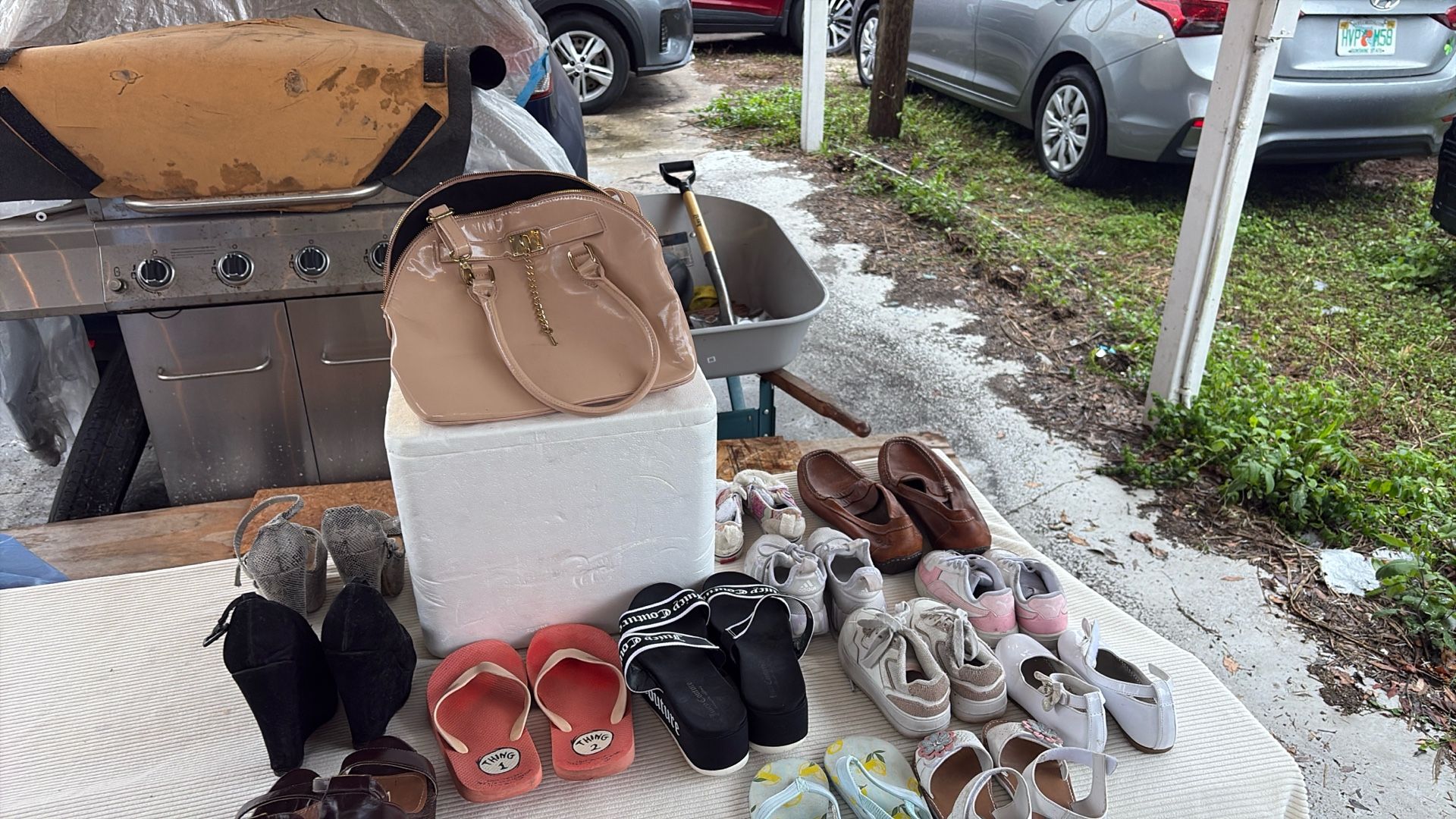 shoes and bag (free)