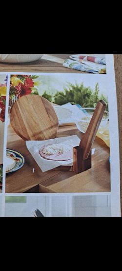 PRENSA DE MADERA PARA TORTILLAS PRINCESS HOUSE 🌷 🌻