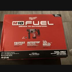 M18 FUEL 18V Lithium-Ion Brushless Cordless 1 in. SDS-Plus Rotary Hammer 