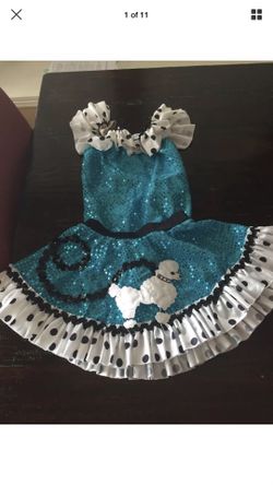 New Curtain Call Child’s 1950’s Dancewear/ Halloween Costume size CSM