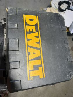 Dewalt Drill, Batteries And Case