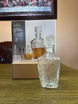 7 piece decanter set