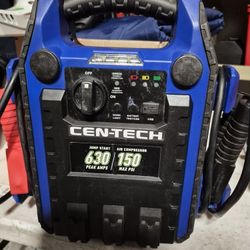 CEN-TECH Jump Starter and Air Compressor 