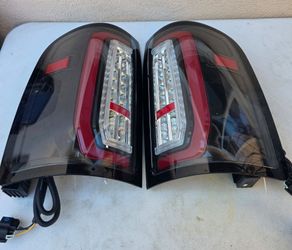 07-14 Gmc Sierra LED Taillights Luces Traseras Calaveras Focos Luces