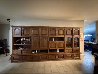 Vintage German Shrunk Wall Cabinet