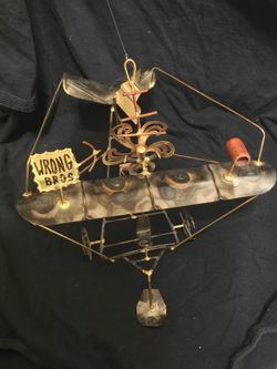 Wrong Bros. Flying Machine Sculpture