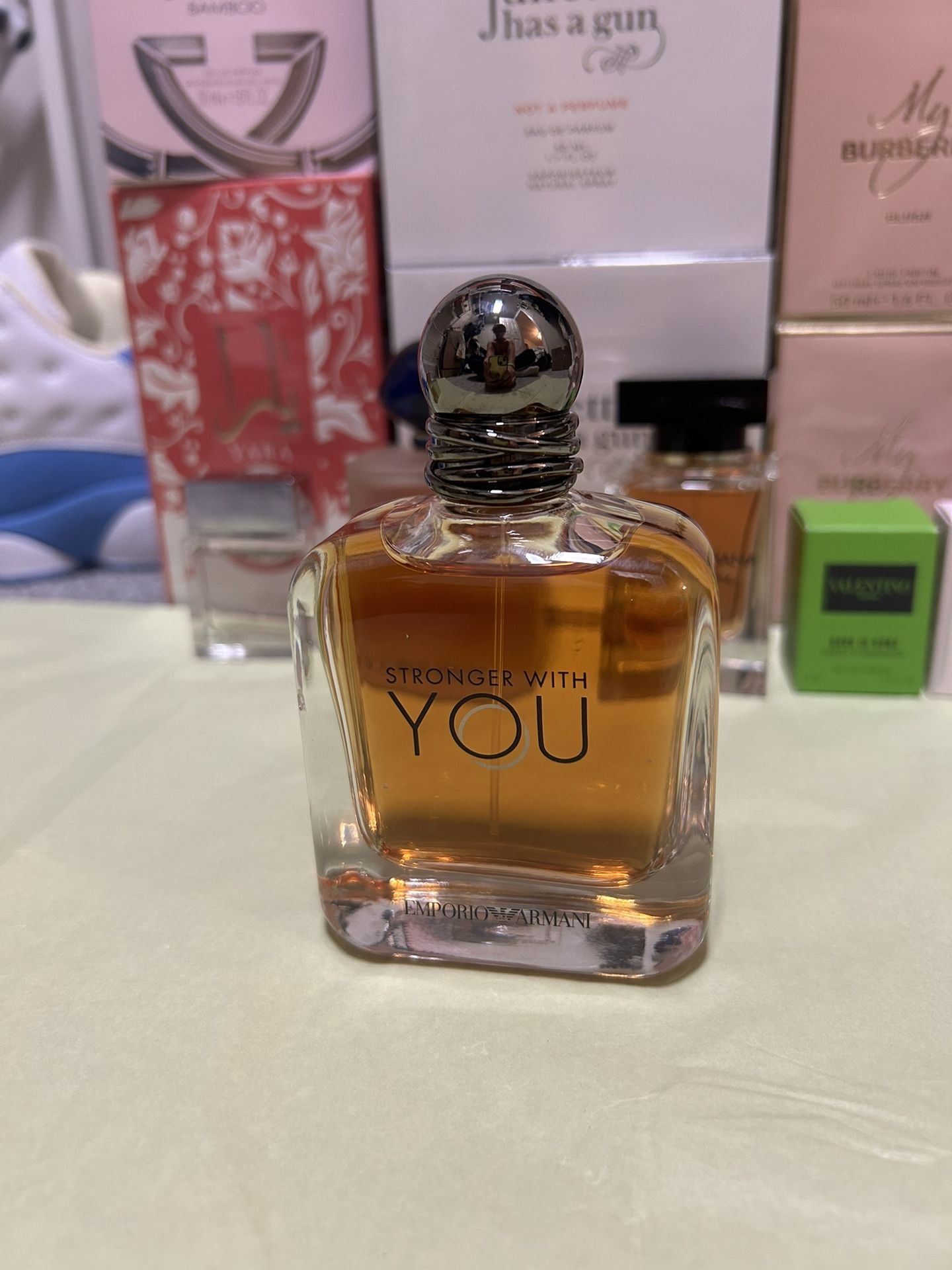 Armani Stronger With You For Men 100ML *New* With some Damages To The Exterior, 100% authentic!