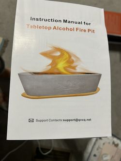 Table Top Alcohol Fire Pit