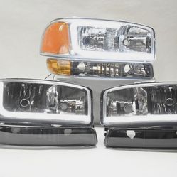 99-06 GMC Sierra / Yukon Headlights Led 
