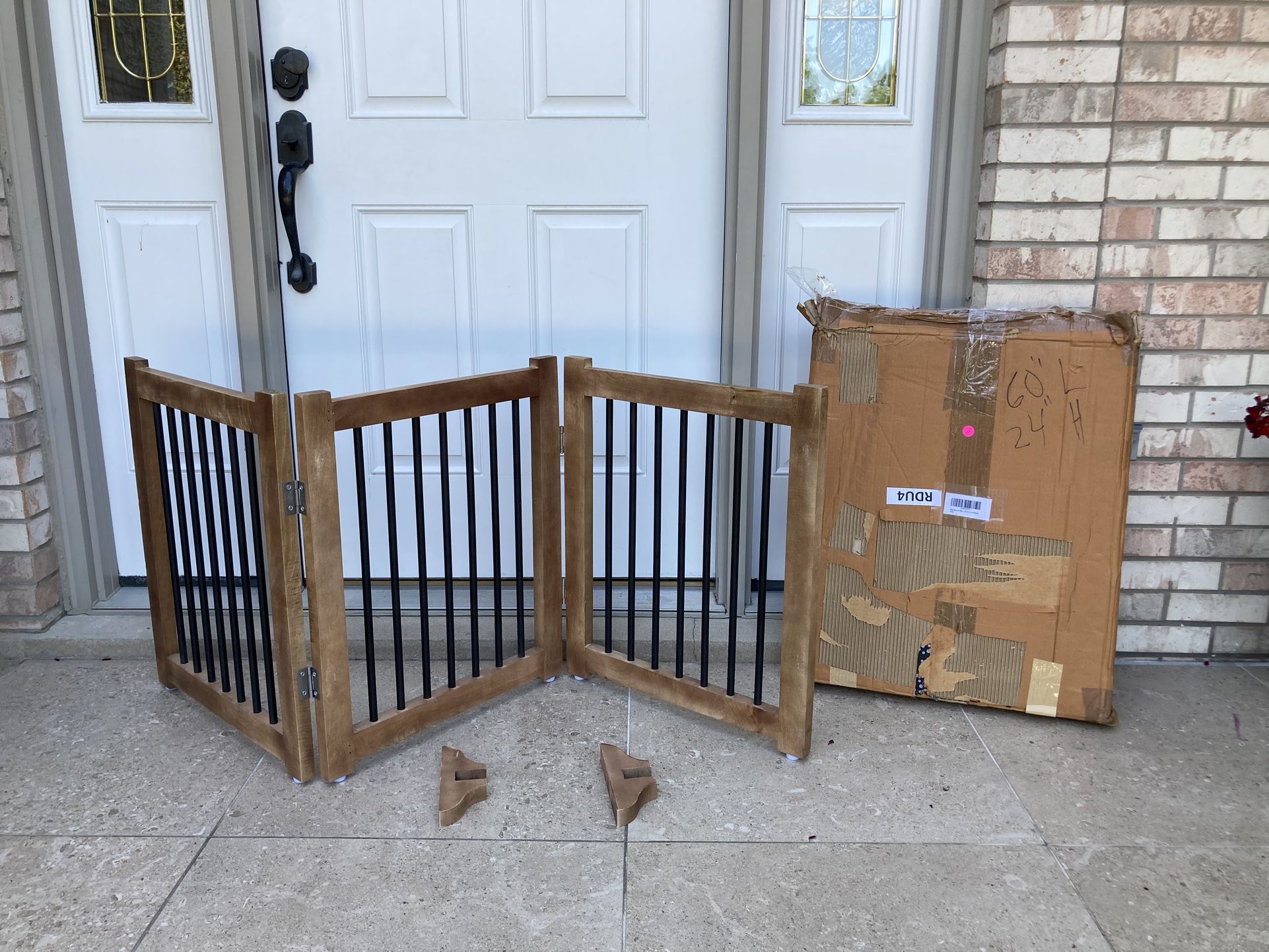 3 Panel Wooden Gate