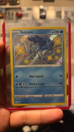Suicune pokemon card