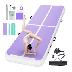 Welandfun Tumble Track Gymnastics Yoga Mat
