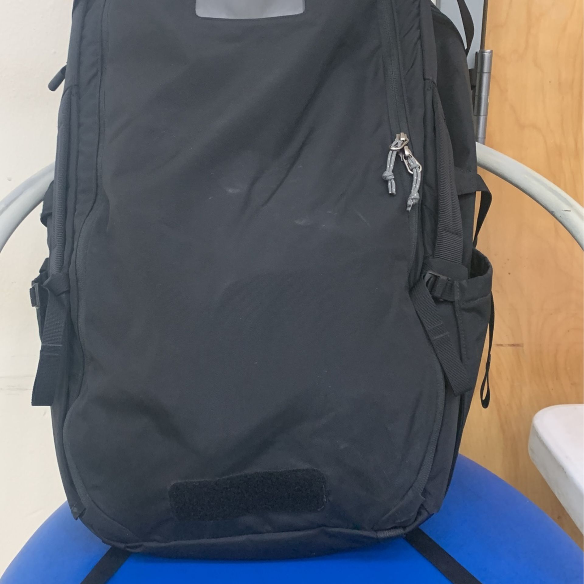 Black backpack