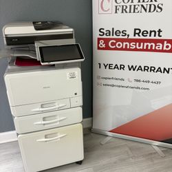 Office Printer Ricoh Mp C307 Color Copier Machine Laser