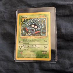 1995 Tangela Pokémon Card 66/102