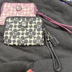 Small Coach Wrist Purse