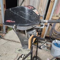 6hp Montgomery Ward SeaKing Outboard Motor